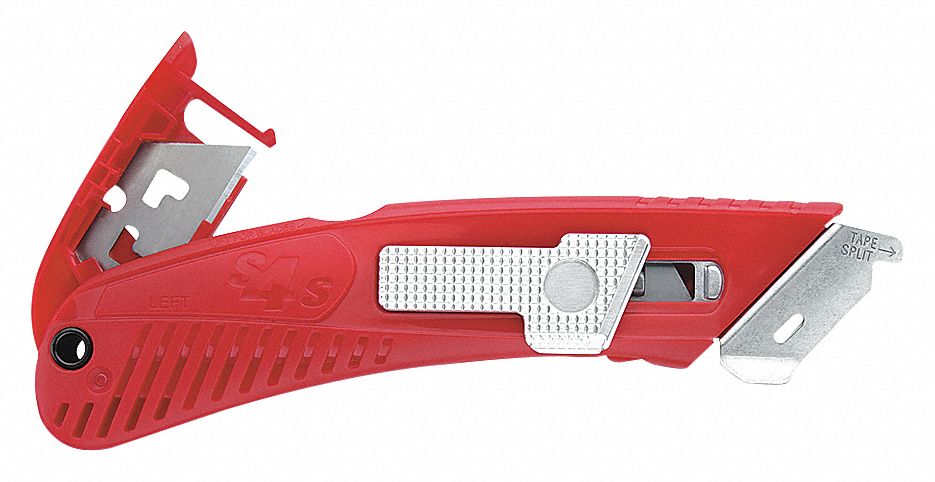 SAFETY CUTTER S4S SPRING BCK RED LH