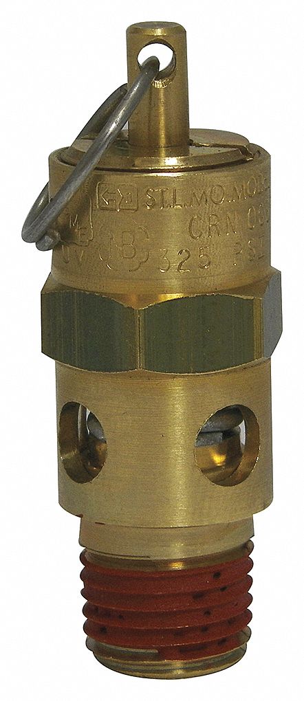 SAFETY VALVE ASME 1/4 IN 125 PSI