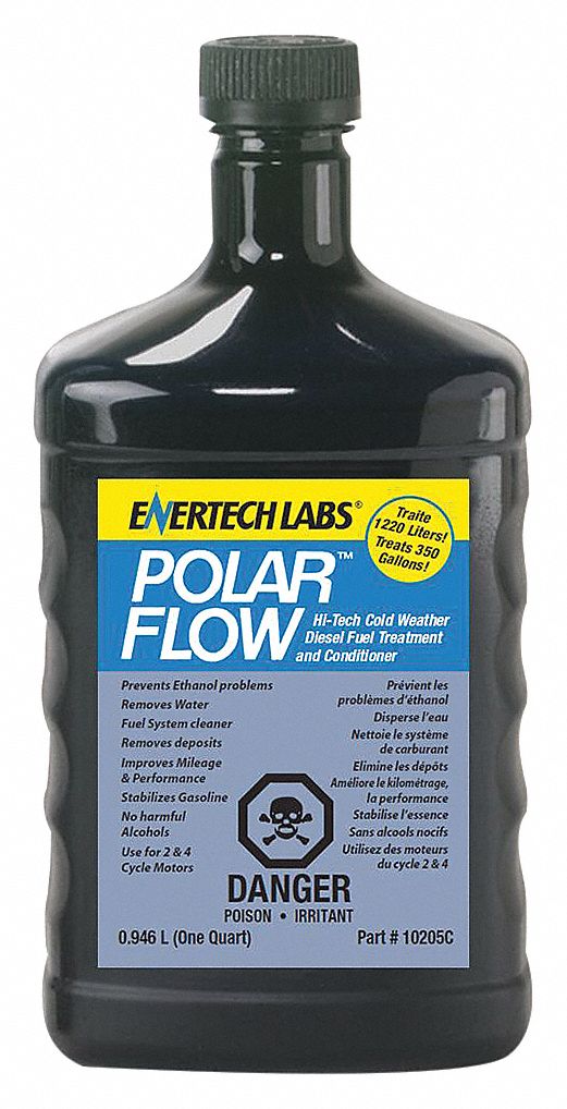 ENERTECH DIESEL ADDITIVE, ANTI-GEL/ANTI-ICE, FLASH POINT 108 ° F, AMBER ...
