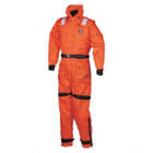 CLASSIC FLOTATION SUIT, REFLECTIVE, SIZE LARGE/CHEST 42 TO 46 IN, ORANGE