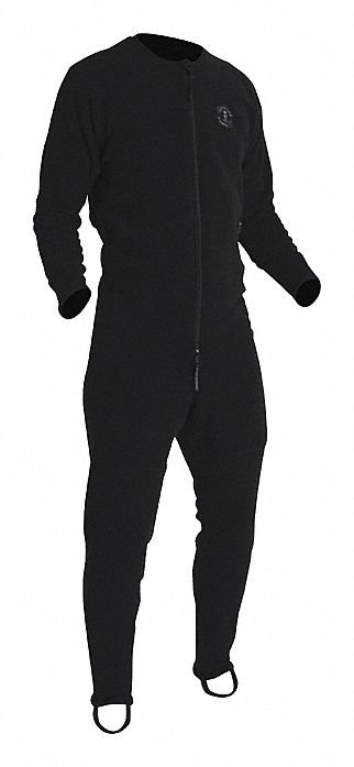 MEN'S DRY SUIT LINER, WIND/ABRASION-RESIST, SIZE 3XL, BLACK, POLARTEC FLEECE