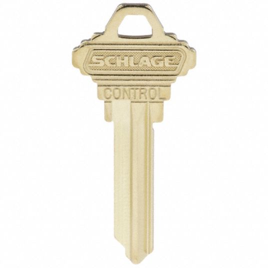 Interchangeable Core Keyed Cam Lock Master Key: SCHLAGE, 28XP17, 1 Keys