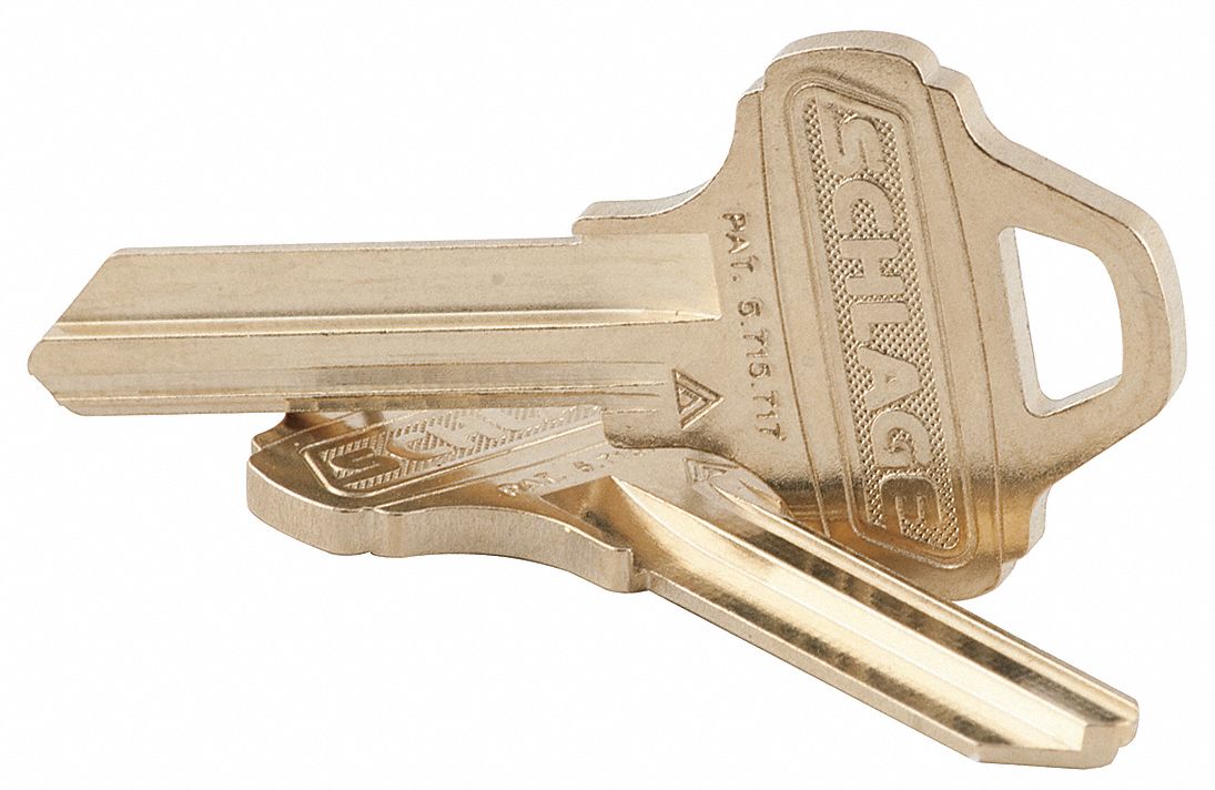 SCHLAGE, Schlage, Commercial/Residential, Key Blank - 32MD11