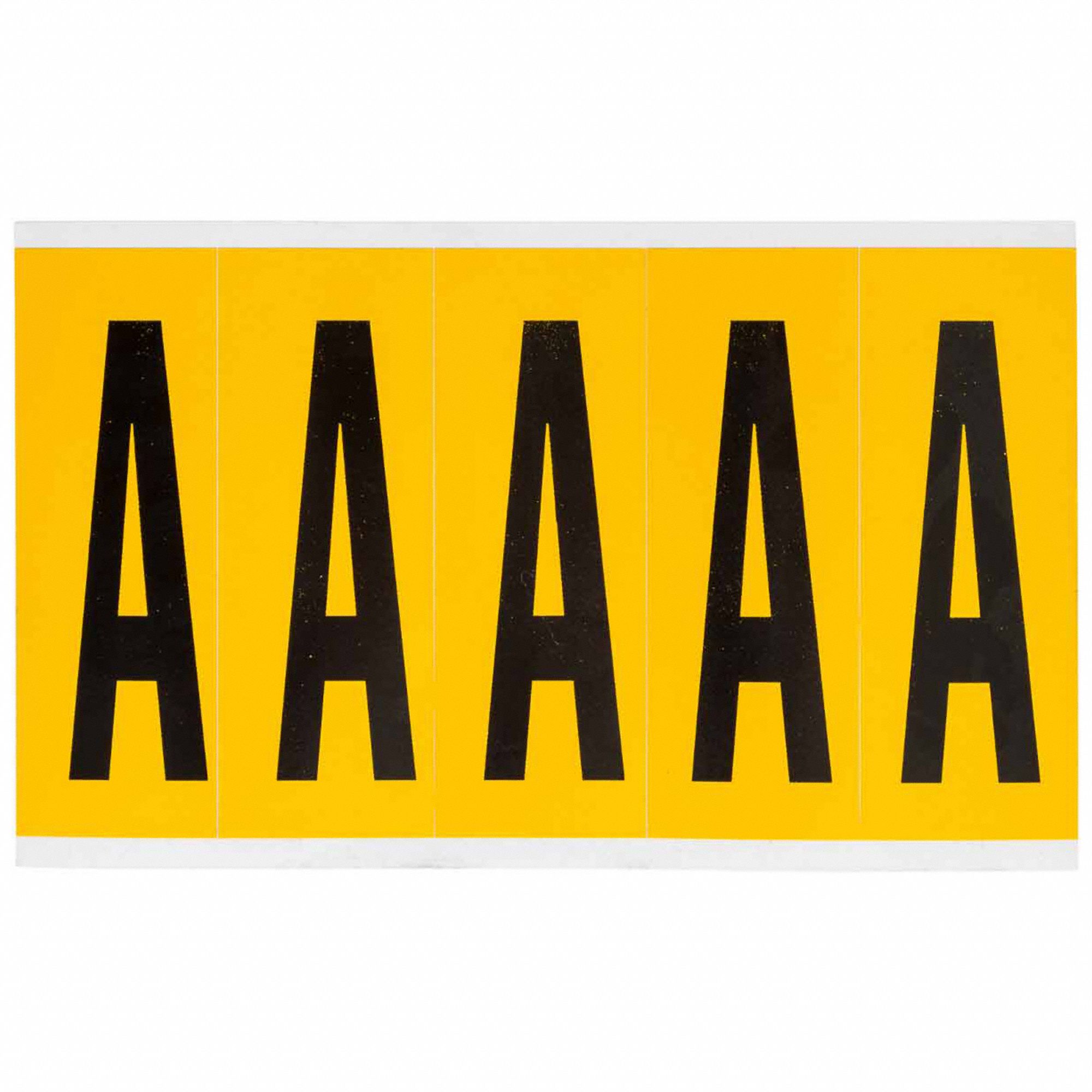 Letter Label Size