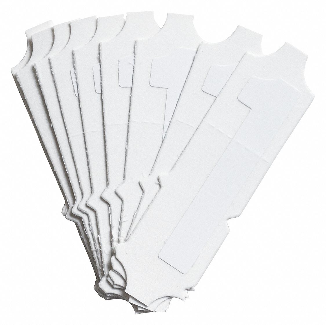 NumberLabel, Polyester, 2inH, 3/4inW, PK10