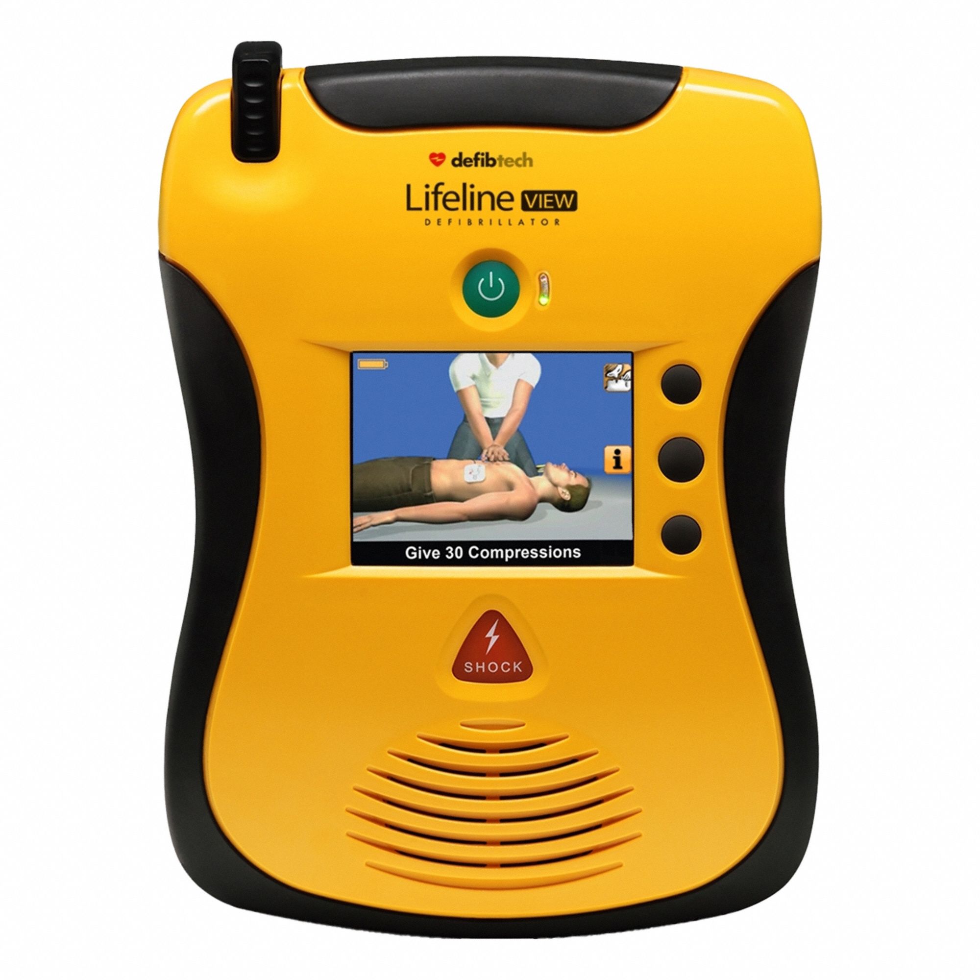 Lifeline VIEW AED: Lifeline VIEW AED, Semi-Auto Mode, 1 yr Management, Defibtech