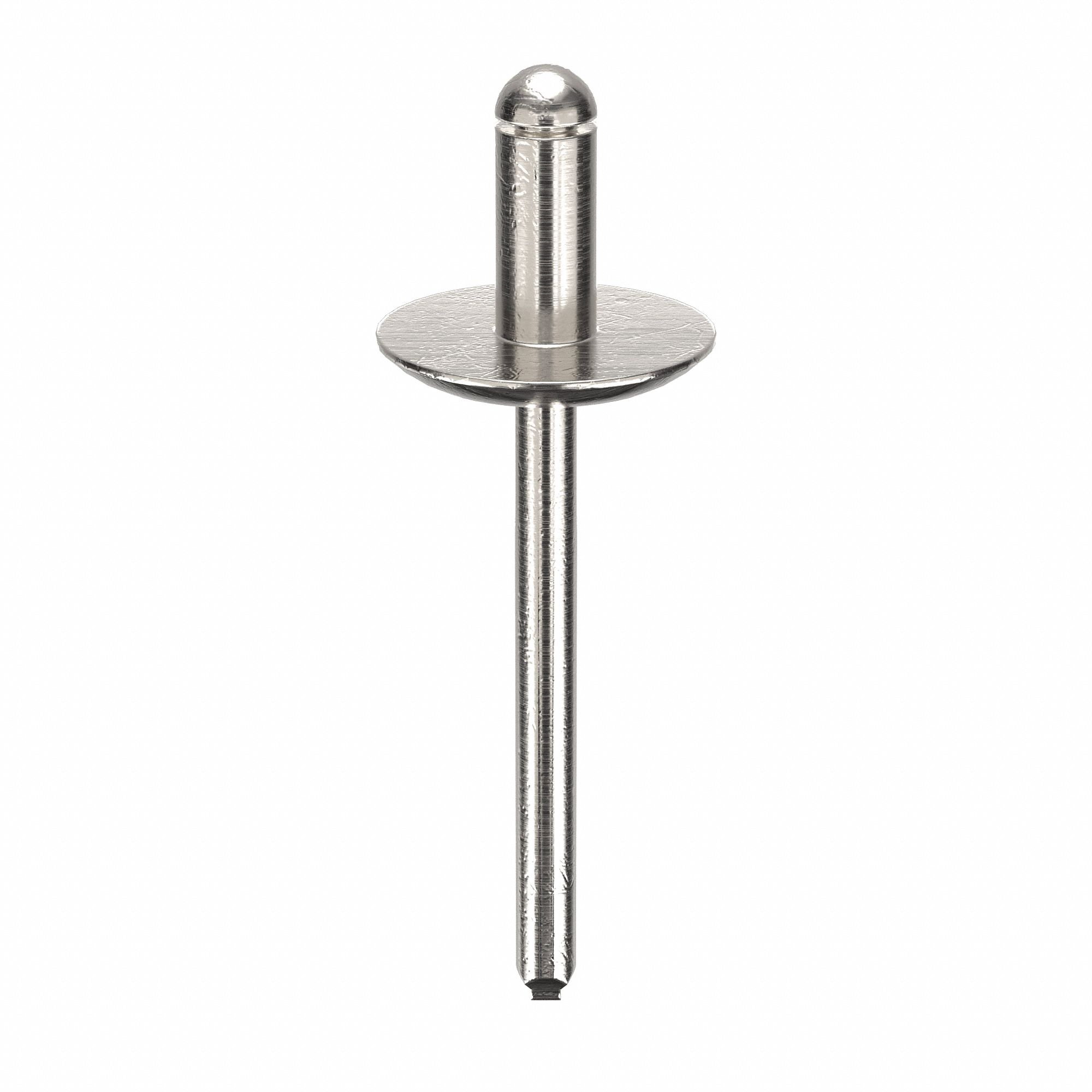 Blind Rivet, 1 35/48" L, 0.188" dia, PK250: Inch, 1 47/64 in Overall Lg, 25/64 in Body Lg, 250 PK