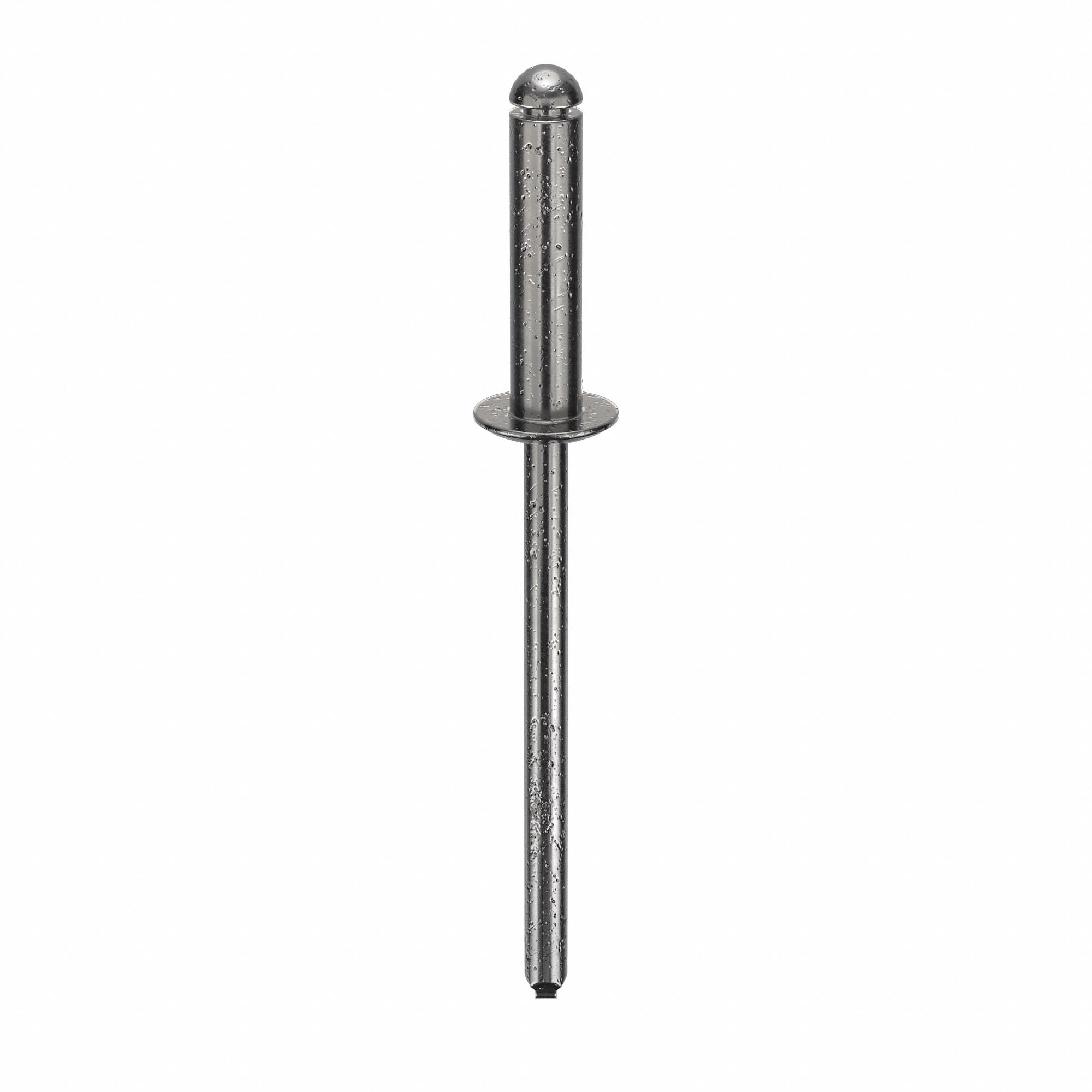 BLIND RIVET, 1⅝ IN L, ⅛ IN DIA, INCH, 1⅝ IN OVERALL L, 17/32 IN BODY L, DOME, 500 PK