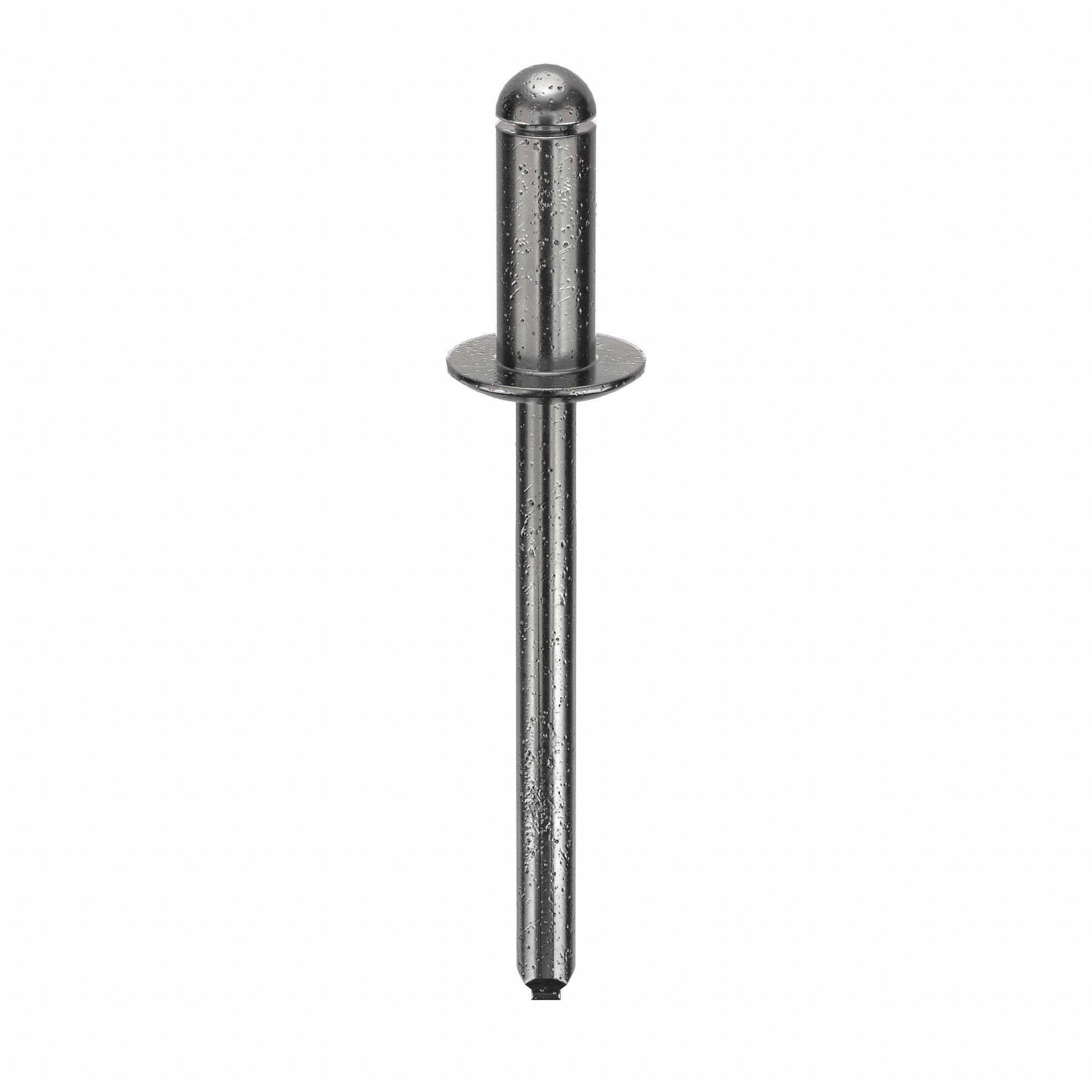 Blind Rivet, 1 19/25" L, 0.188" dia, PK250: Inch, 1 49/64 in Overall Lg, 29/64 in Body Lg, Dome, 250 PK