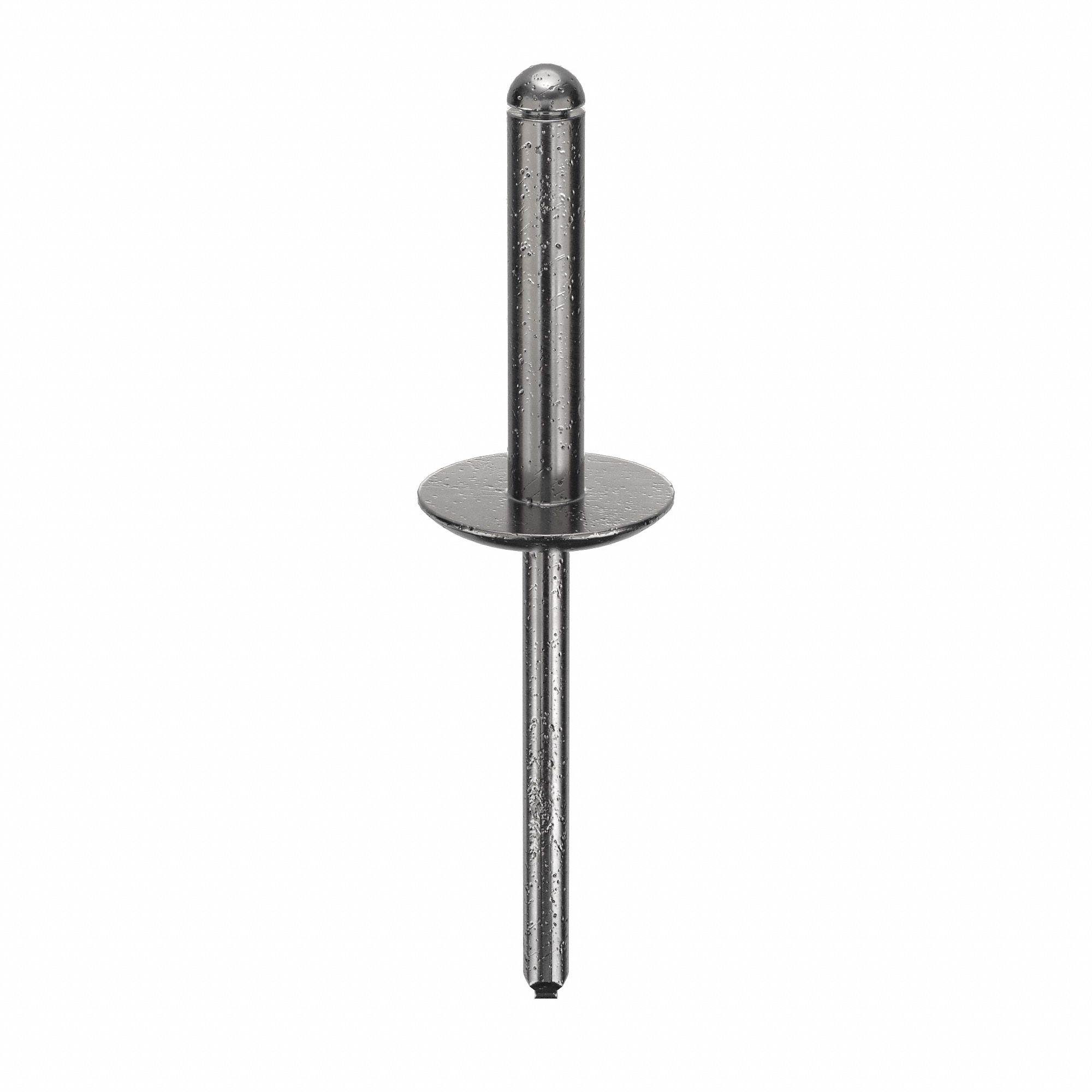 Blind Rivet, 2 7/24" L, 0.188" dia, PK250: Inch, 2 19/64 in Overall Lg, 61/64 in Body Lg, Steel, 250 PK