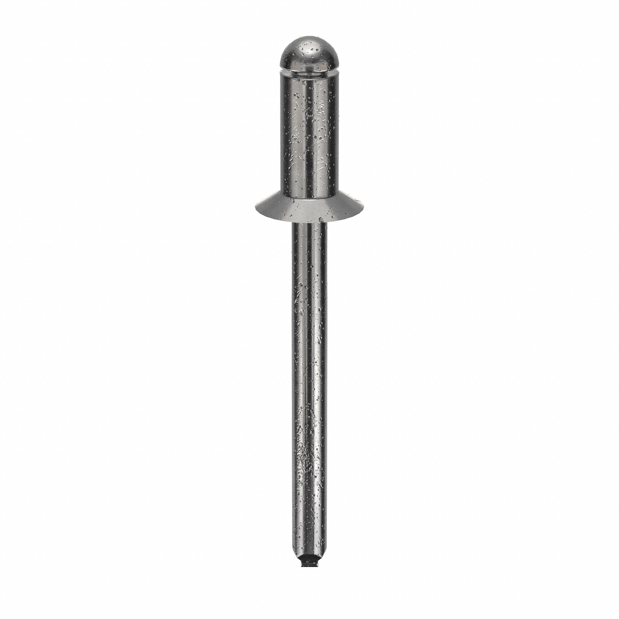 Blind Rivet, 1 20/29" L, 0.188" dia, PK250: Inch, 1 11/16 in Overall Lg, 25/64 in Body Lg, 250 PK