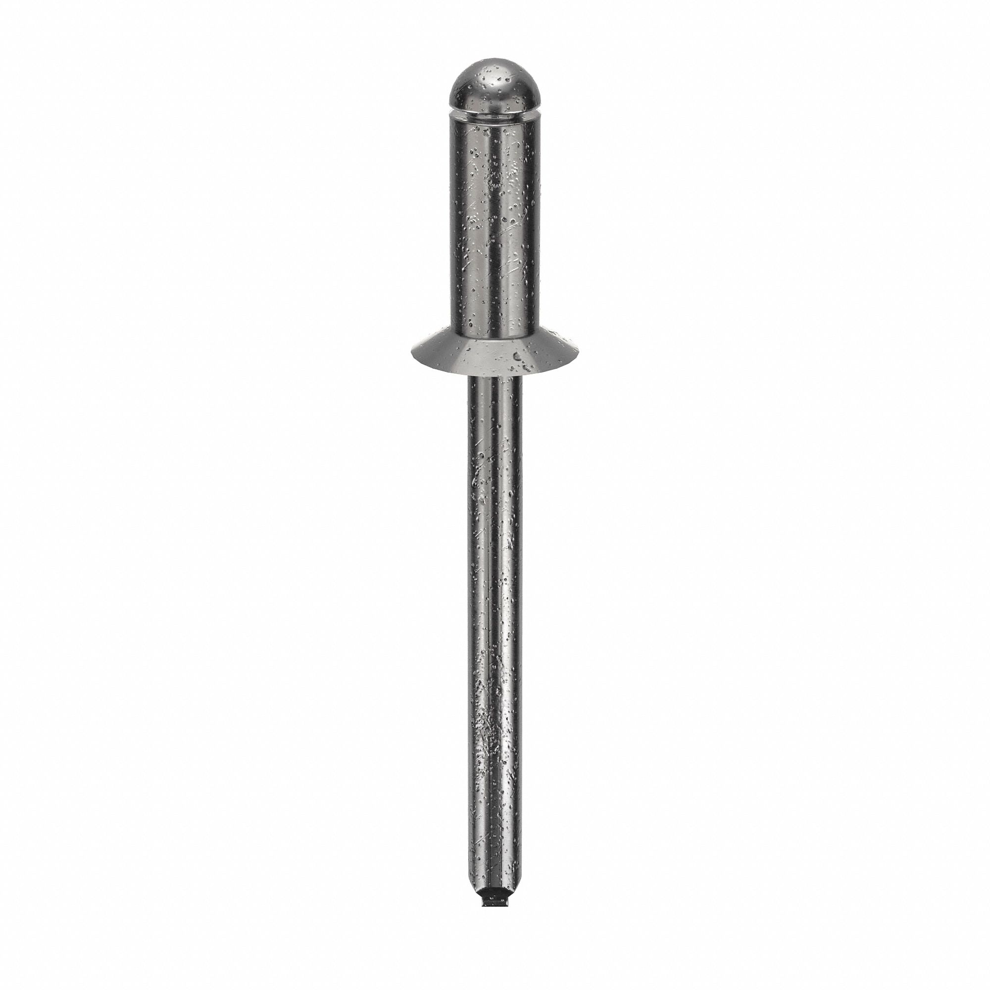 RIVET AVEUGLE,1-64/85PO LO,DIA 0,188PO,POUCES,1¾PO LO,CORPS 29/64PO LO,ACIER,250PQ