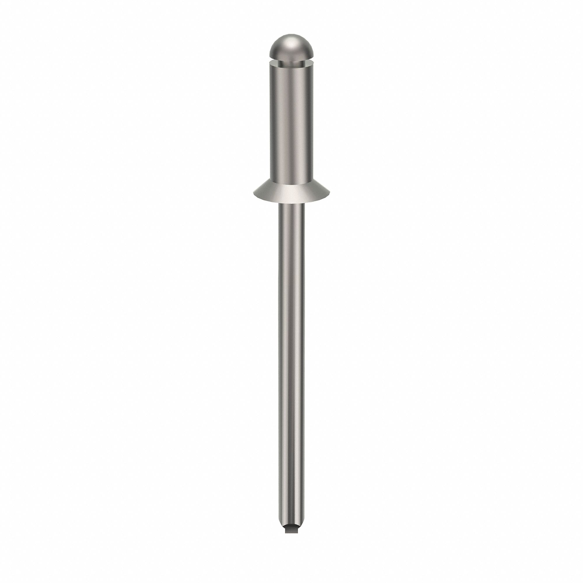 RIVET AVEUGLE,1-7/16PO LO,DIA ⅛PO,POUCES,1-7/16PO LO,CORPS 11/32PO LO,DÔME,500PQ