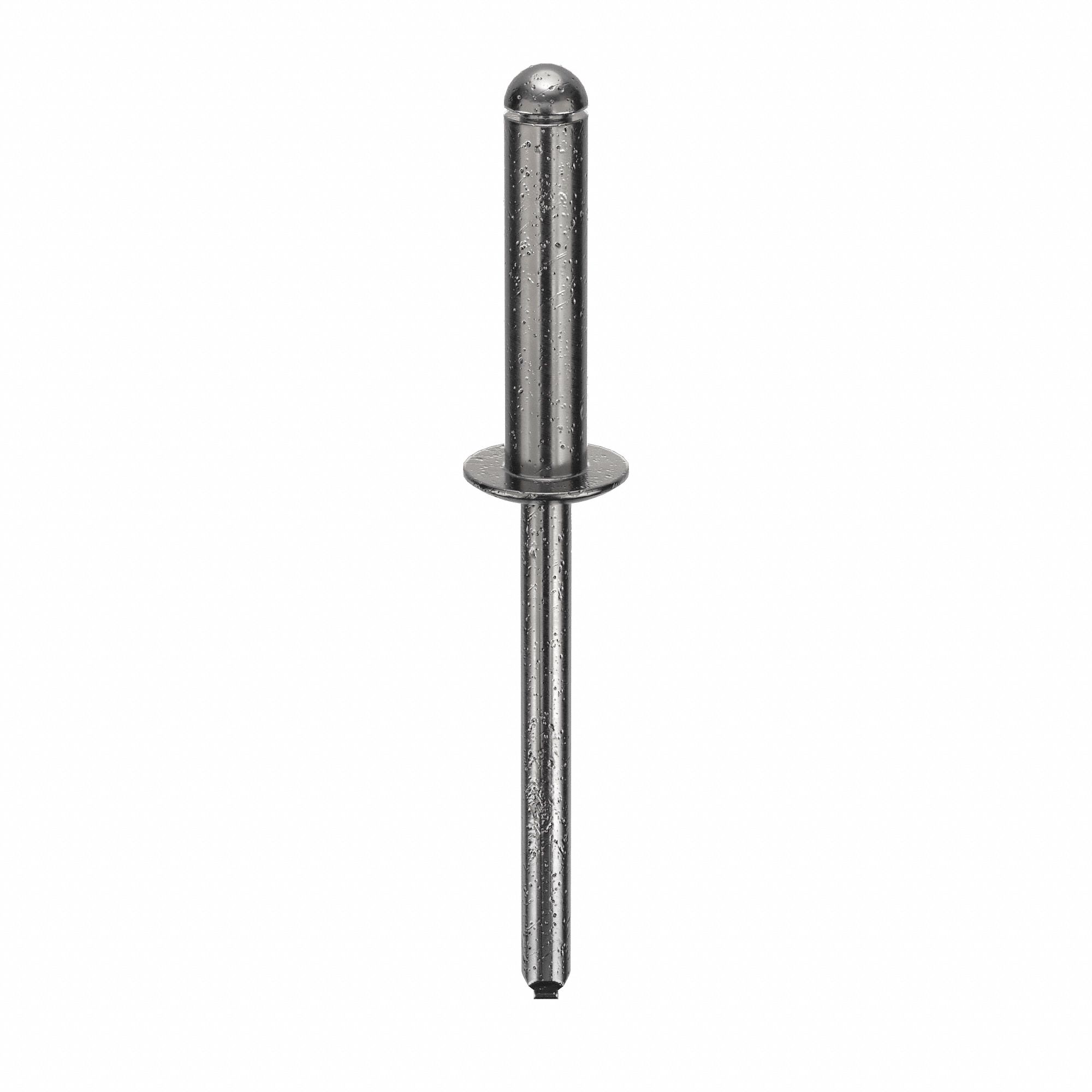 Blind Rivet, 2.125" L, 0.188" dia, PK250: Inch, 2 1/8 in Overall Lg, 13/16 in Body Lg, Dome, 250 PK