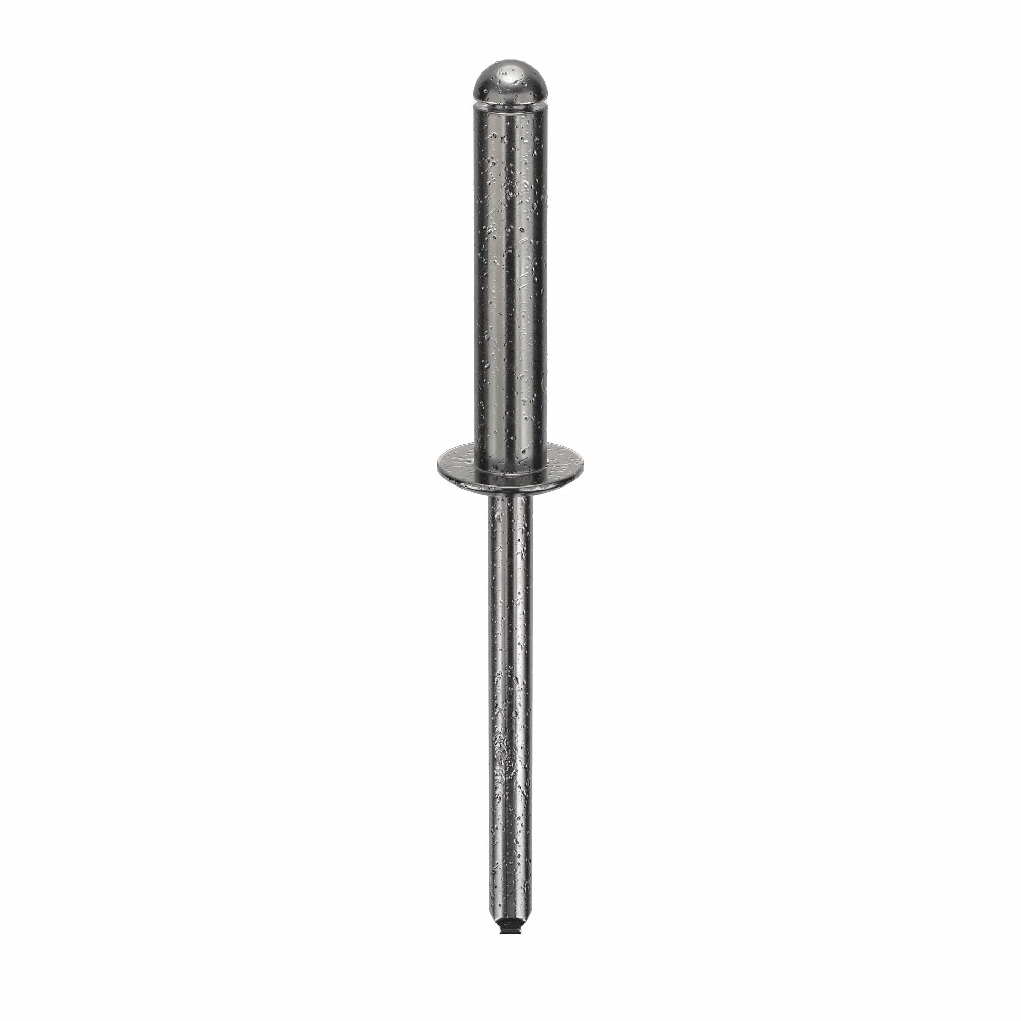 Blind Rivet, 2.125" L, 0.188" dia, PK250: Inch, 2 1/8 in Overall Lg, 15/16 in Body Lg, Dome, 250 PK