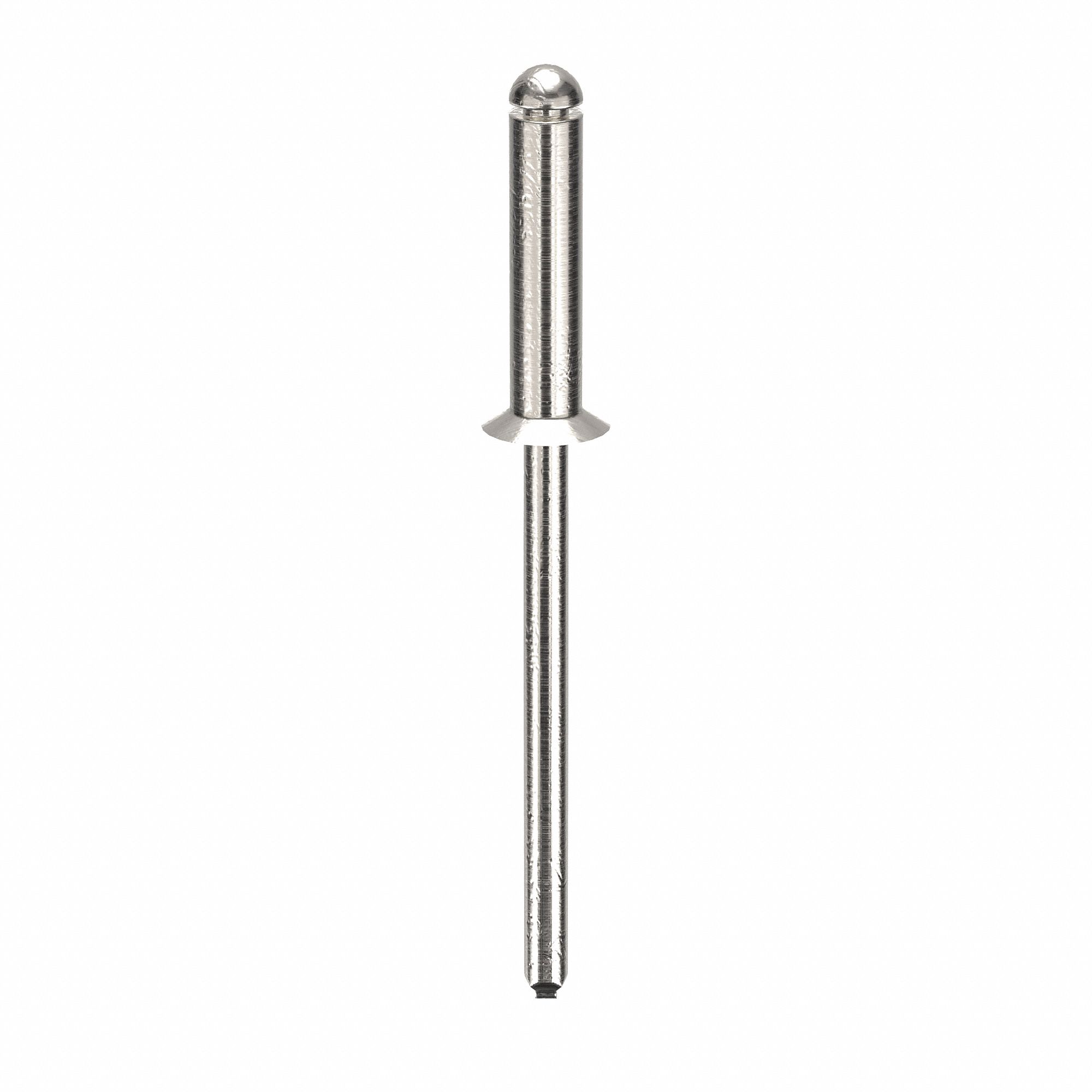 BLIND RIVET, 1.603 IN L, 0.125 IN DIA, INCH, 1 39/64 IN OVERALL L, 33/64 IN BODY L, PLAIN, 500 PK