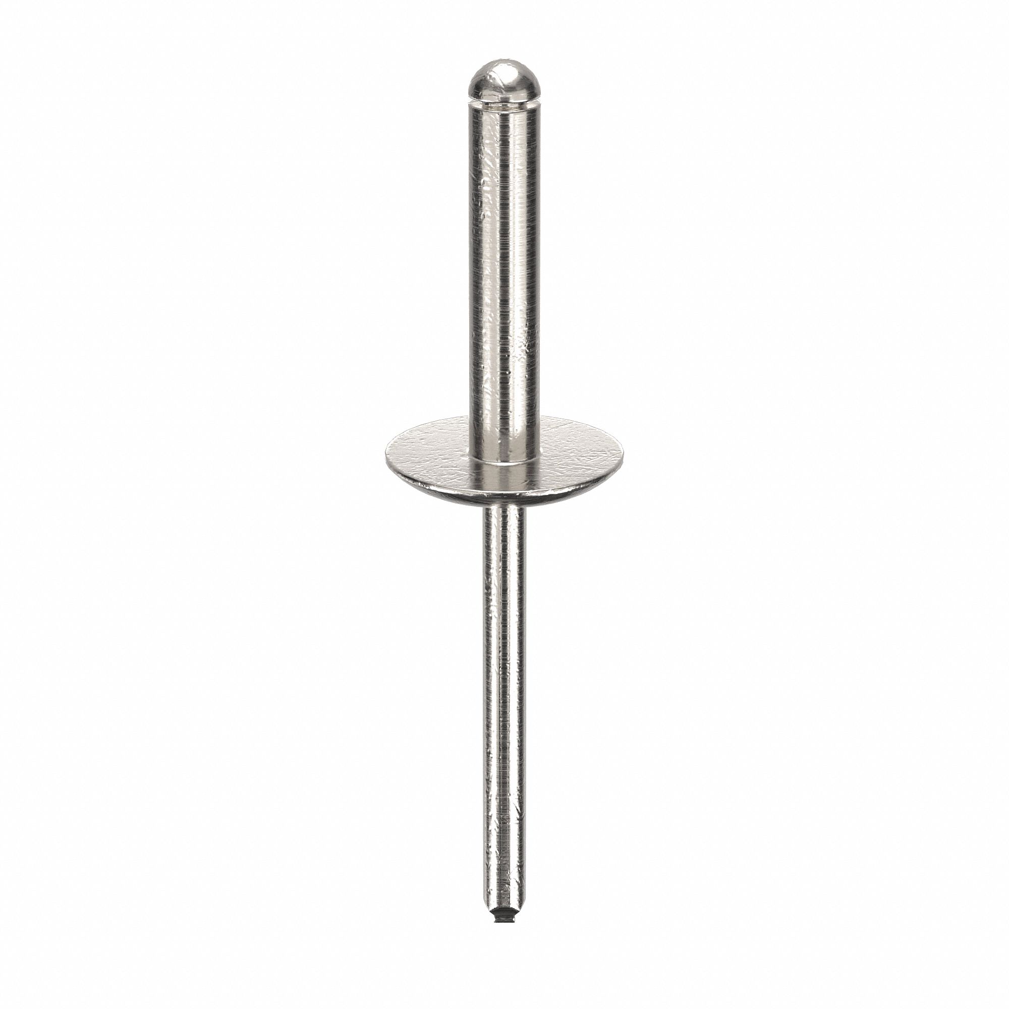 Blind Rivet, 2.279" L, 0.188" dia, PK250: Inch, 2 9/32 in Overall Lg, 15/16 in Body Lg, Flanged, 250 PK