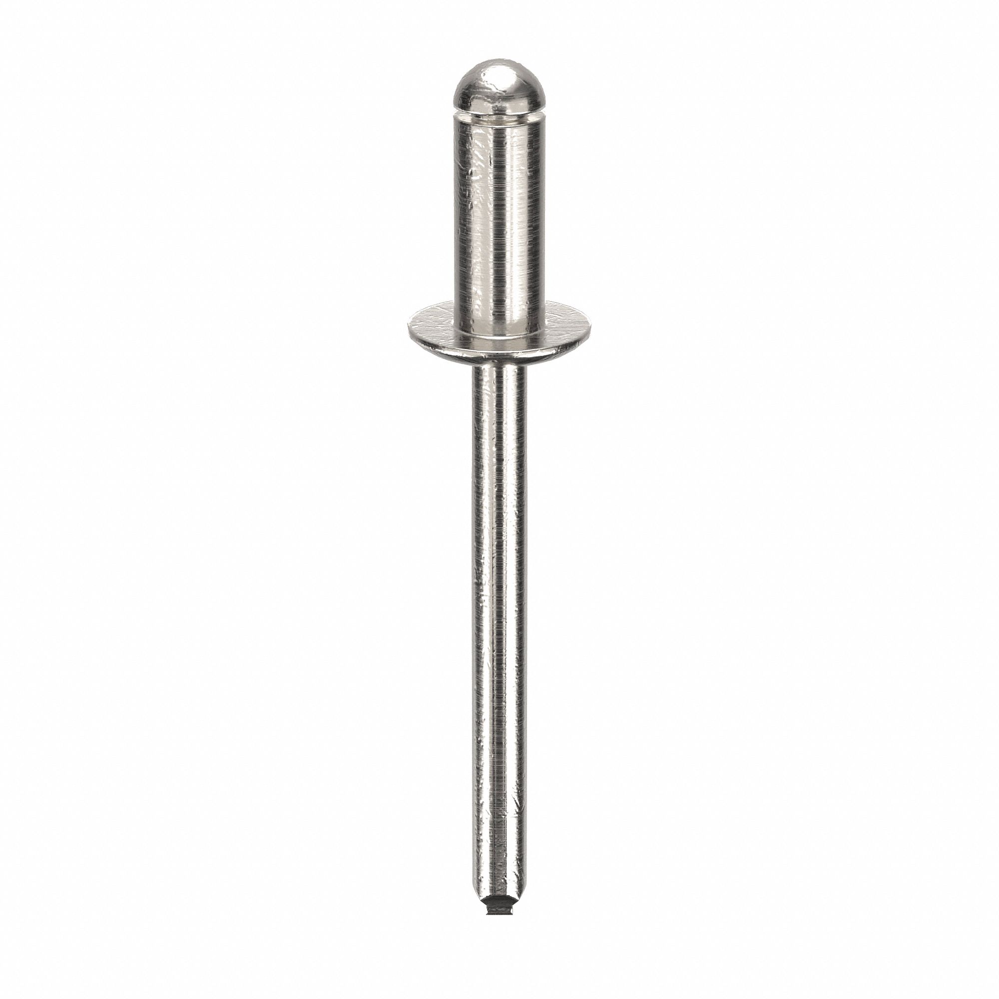 Blind Rivet, 1.747" L, 0.188" dia, PK250: Inch, 1 3/4 in Overall Lg, 7/16 in Body Lg, Flanged, 250 PK