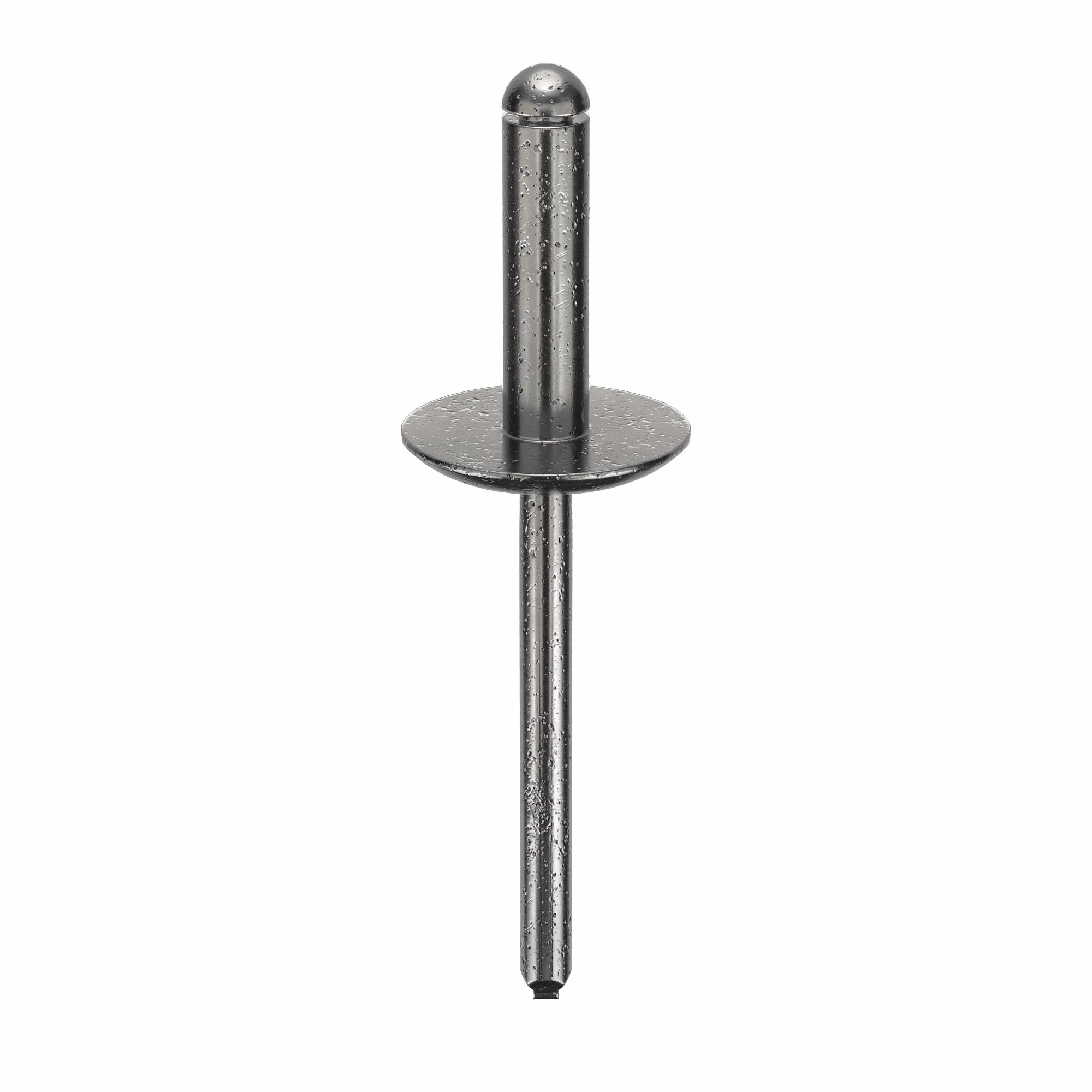 Blind Rivet, 2 in L, 0.188 in dia, PK250: Inch, 2 in Overall Lg, 11/16 in Body Lg, Flanged, 250 PK