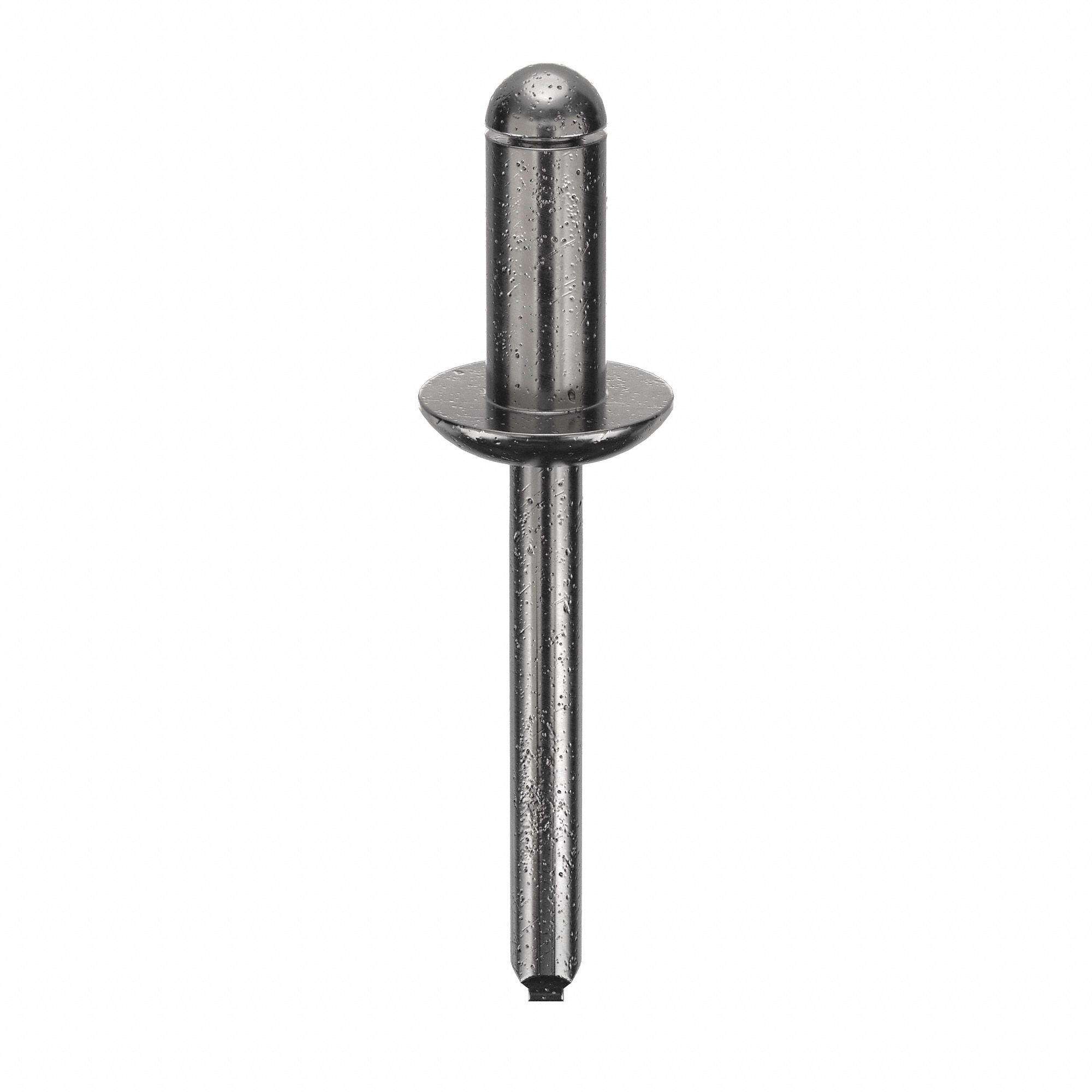 Blind Rivet, 2 in L, 0.25 in dia, PK100: Inch, 2 in Overall Lg, 9/16 in Body Lg, Structural, 100 PK