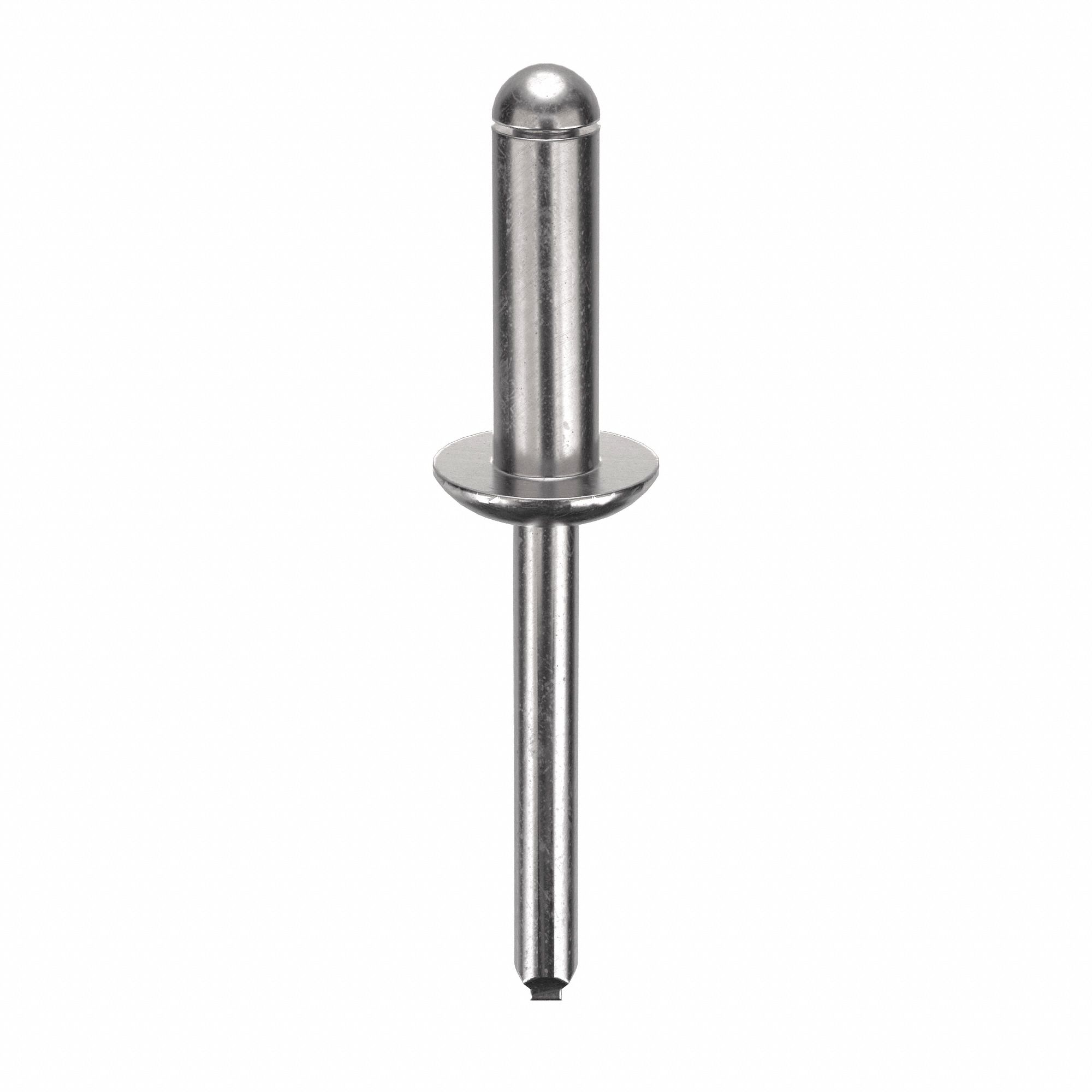 Blind Rivet, 2.174 in L, 0.25 in dia, PK100: Inch, 2 11/64 in Overall Lg, 13/16 in Body Lg, 100 PK