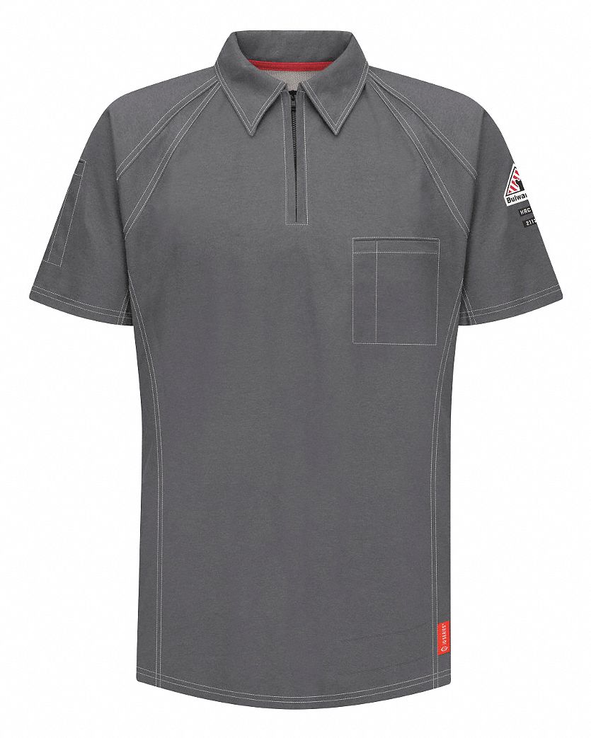 VF IMAGEWEAR, 8.2 cal/sq cm ATPV, Men's, FlameResistant Polo Shirt