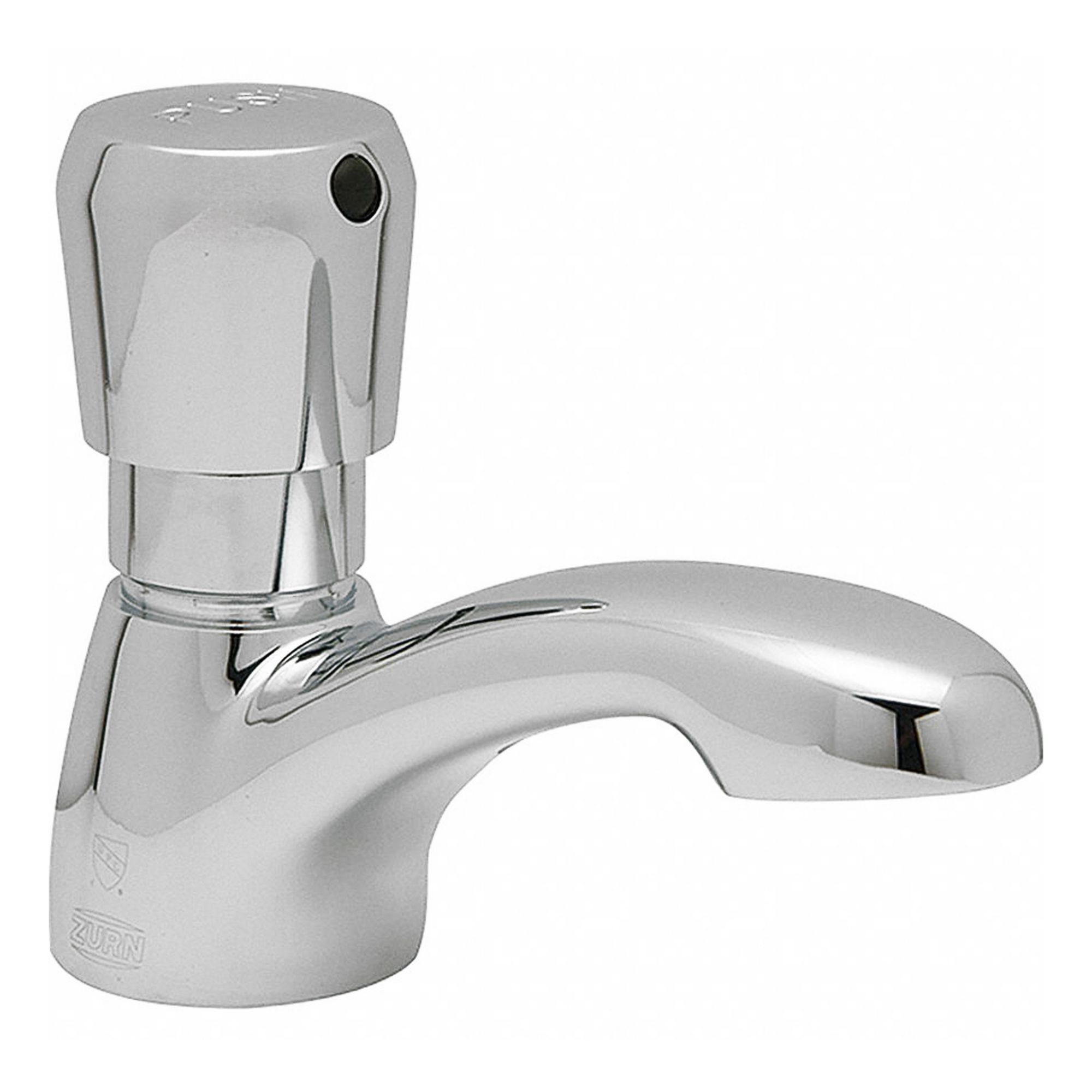 Low Arc Bathroom Faucet: AquaSpec®, Single-Post, Brass, Chrome Finish, 1 gpm Flow Rate, Spray
