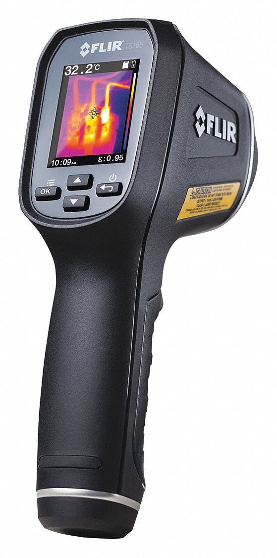 FLIR, 2.0 in TFT Color LCD, -13° to 716°F, Infrared Visual Thermometer -  32MX58
