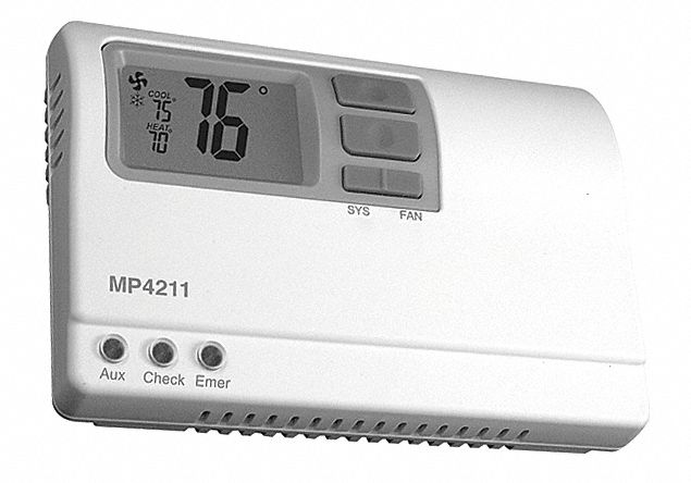 Thermostat, Non Programmable, Stage Heat 2