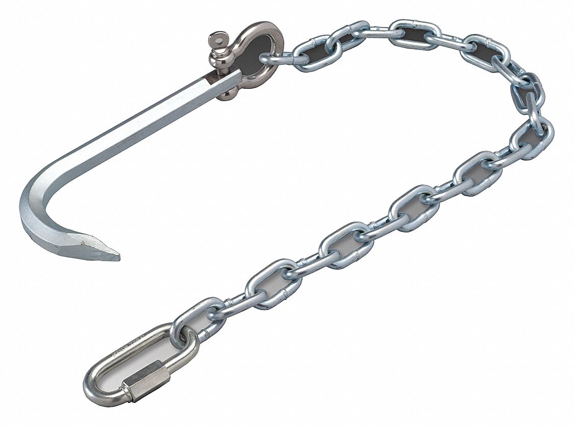 ALLEGRO MANHOLE COVER HOOK,STEEL,SLVR - 26326 - WWG32MZ71