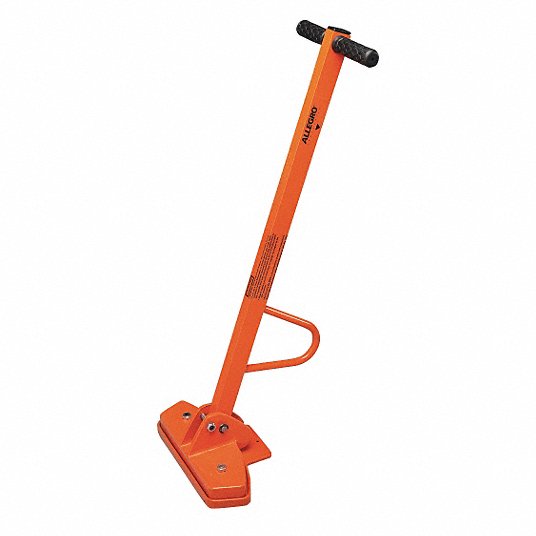 Manhole Cover Lid Lifter,  500 lb Capacity,  Aluminum,  13 in Overall Length,  8 in Overall Width