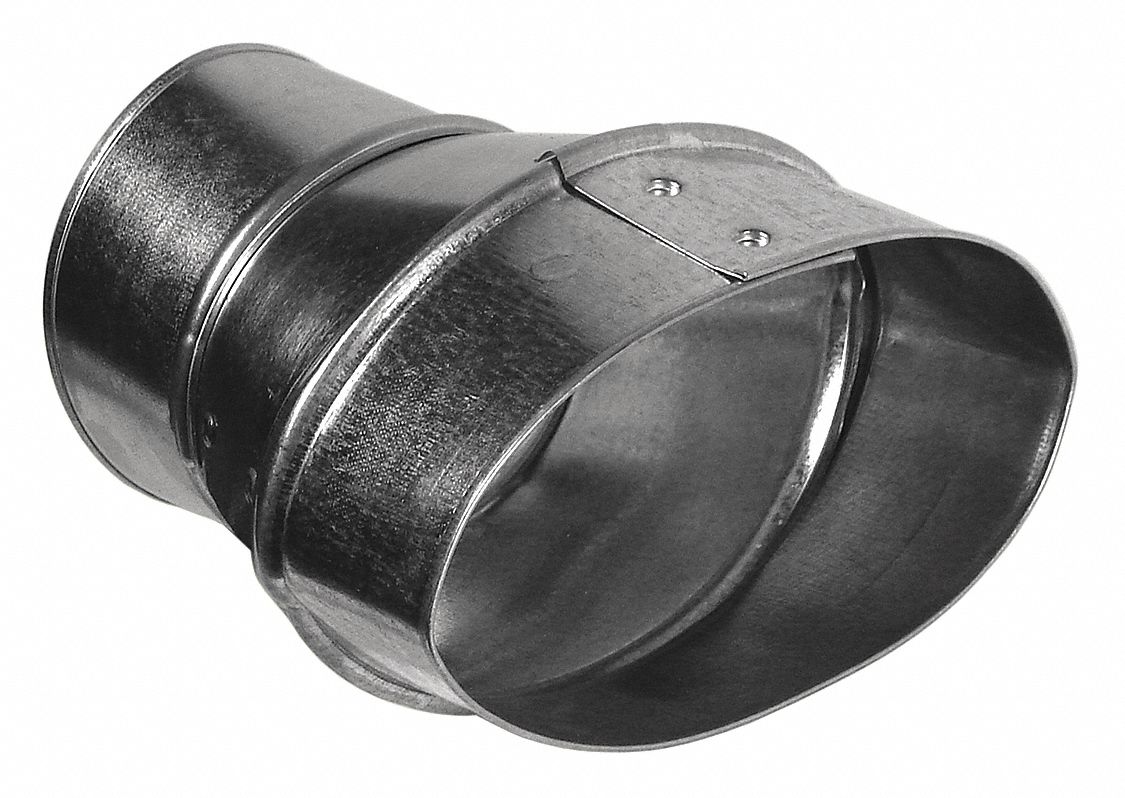 PANASONIC Duct Adaptor, 3 Duct Size (In.), Metal 32NA44FVVS43R