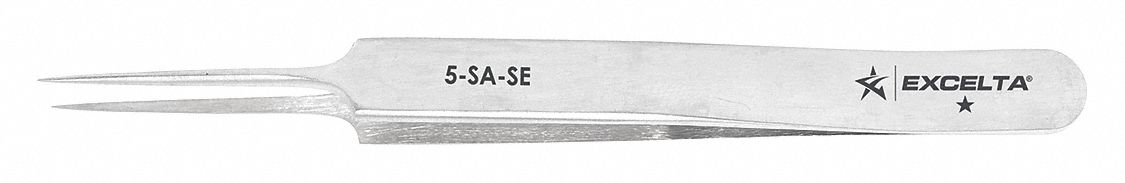 TWEEZER,VERY FINE,4-1/4 IN. L,SS