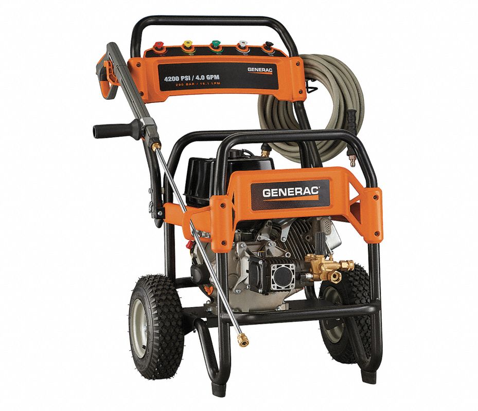 GENERAC Trabajo Industrial (3300 psi y Superior), 4200 psi, Gas, Fría ...