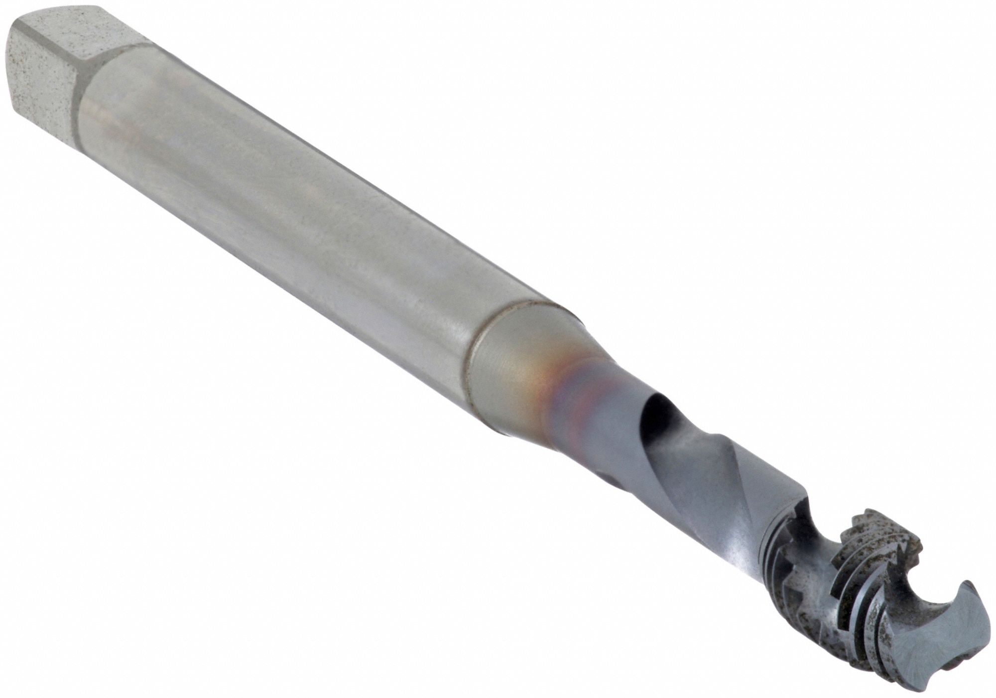 Spiral Flute Tap: #8-36 Thread Size, 1/4 in Thread Lg, 2 15/32 in Overall Lg, Right Hand