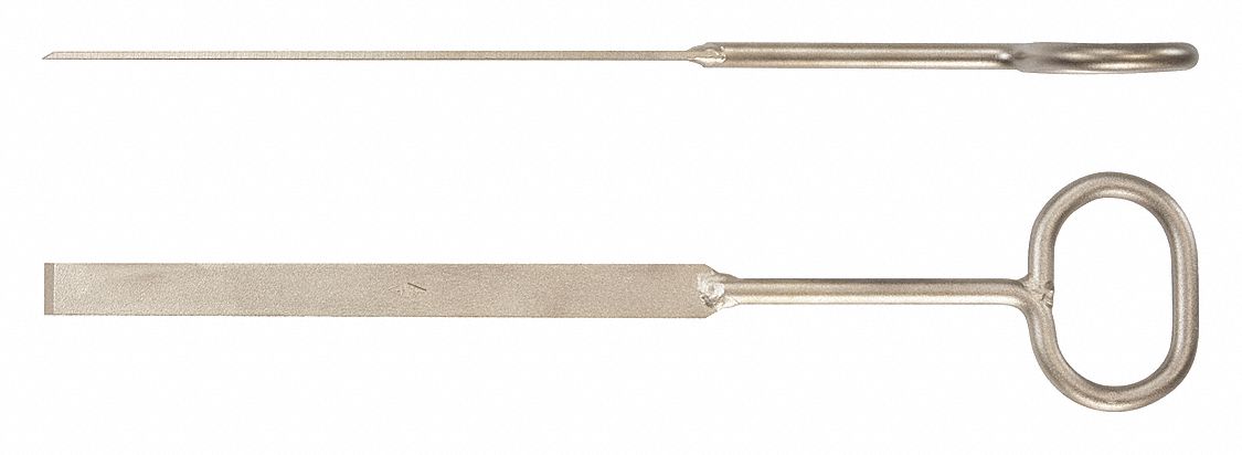 Scraper: Bld. Mat. Nickel Aluminum Bronze, Hdl. Mat. Nickel Aluminum Bronze, Stiff