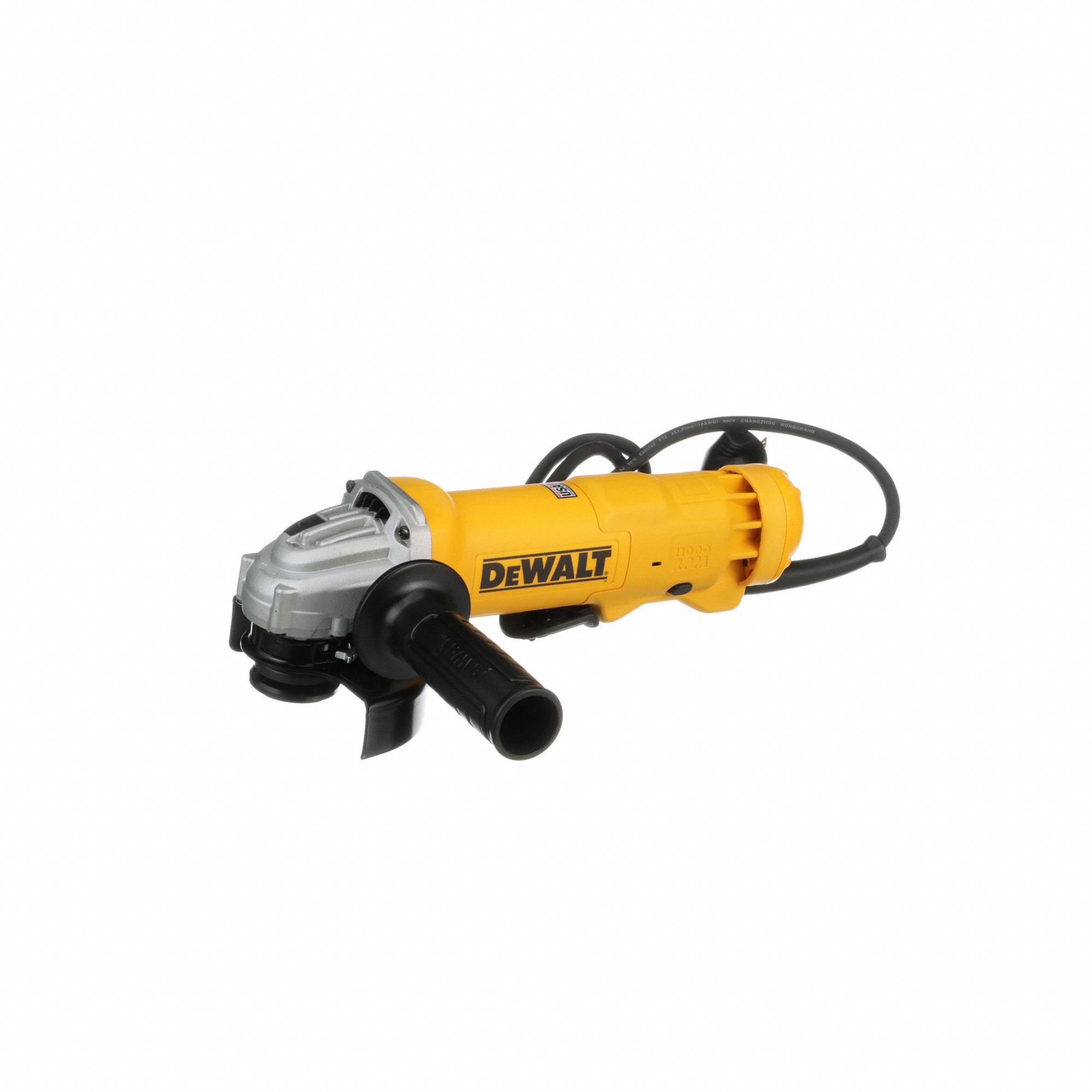 DEWALT 11 A 11 000 RPM Max. Speed Angle Grinder 32NL61 DWE402