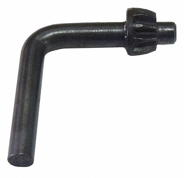 CHUCK KEY, 3/8 IN AND 1/2 IN CAPACITY DRILL CHUCKS