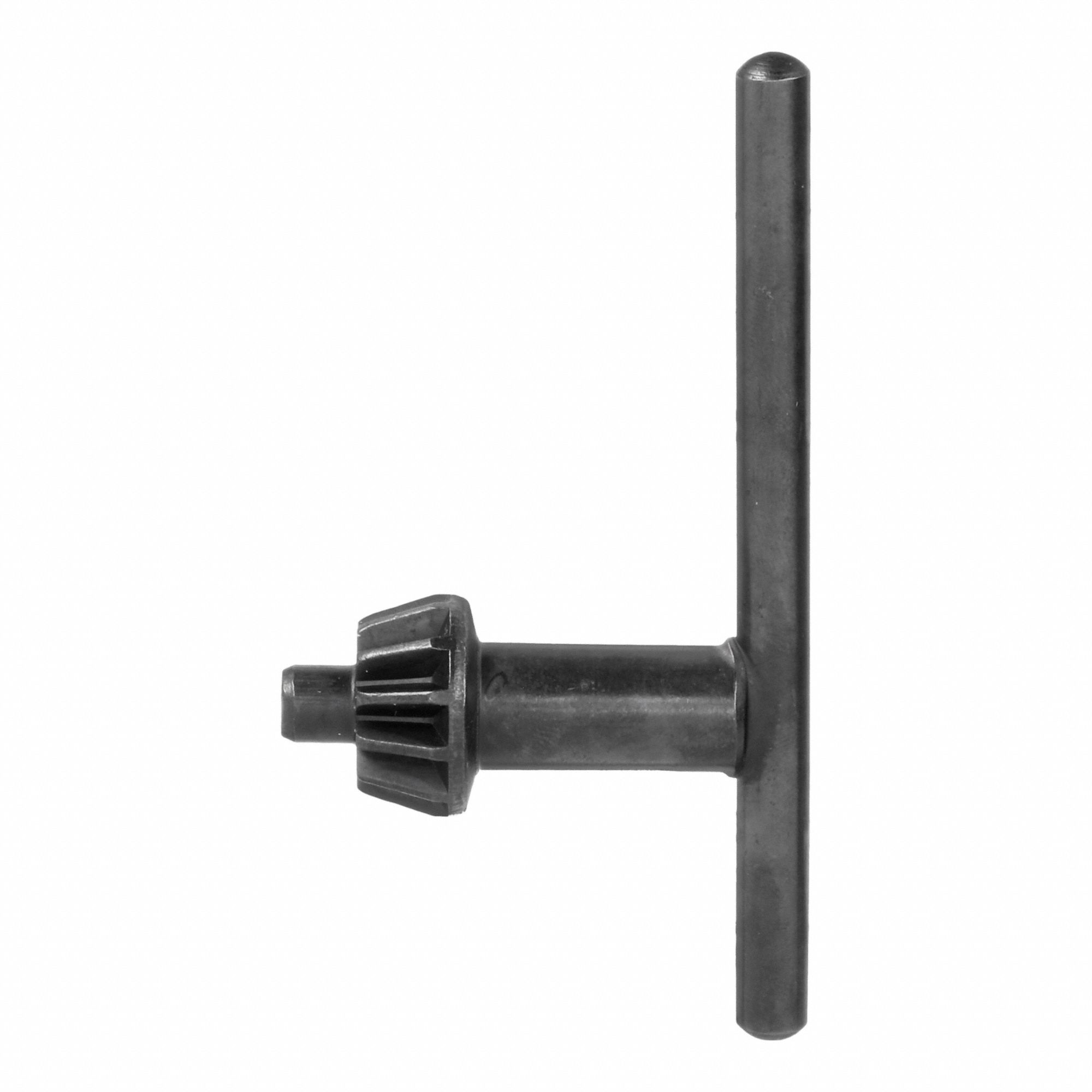 Drill Chuck Key: T Handle, 1/4 in Pilot