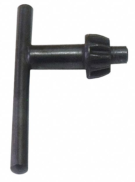 CHUCK KEY T-TYPE, 3/8 IN AND 1/2 IN CAPACITY DRILL CHUCKS