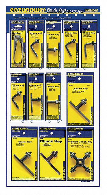 Drill Chuck Key: L/T Handle
