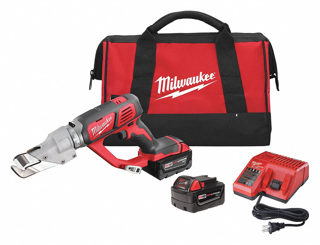 MILWAUKEE Cordless Shear Kit, 18.0V, 5.6 lb. 32NN17263722 Grainger