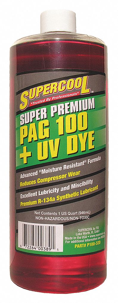 A/C COMP LUBE,UV DYE,32OZ