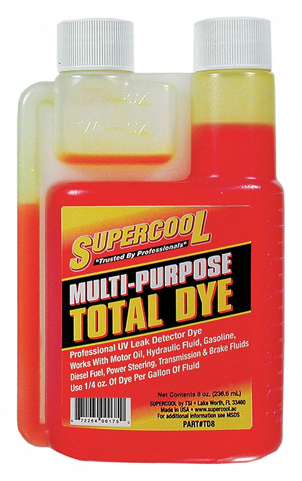 SUPERCOOL ENGINE FLUID LEAK DETECTION DYE 1OZ - Additives - TSI16525 ...
