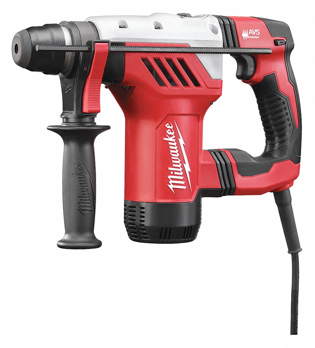 ROTARY HAMMER KIT, CORDED, SDS-PLUS, 1⅛ IN SOLID, 3 IN CORE, 3.6 FT-LB, 120V/8A, 5500 BPM