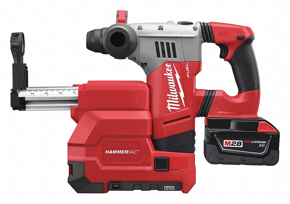 MILWAUKEE, LShape, 28 V, Cordless Rotary Hammer Kit 32NT40075722DE