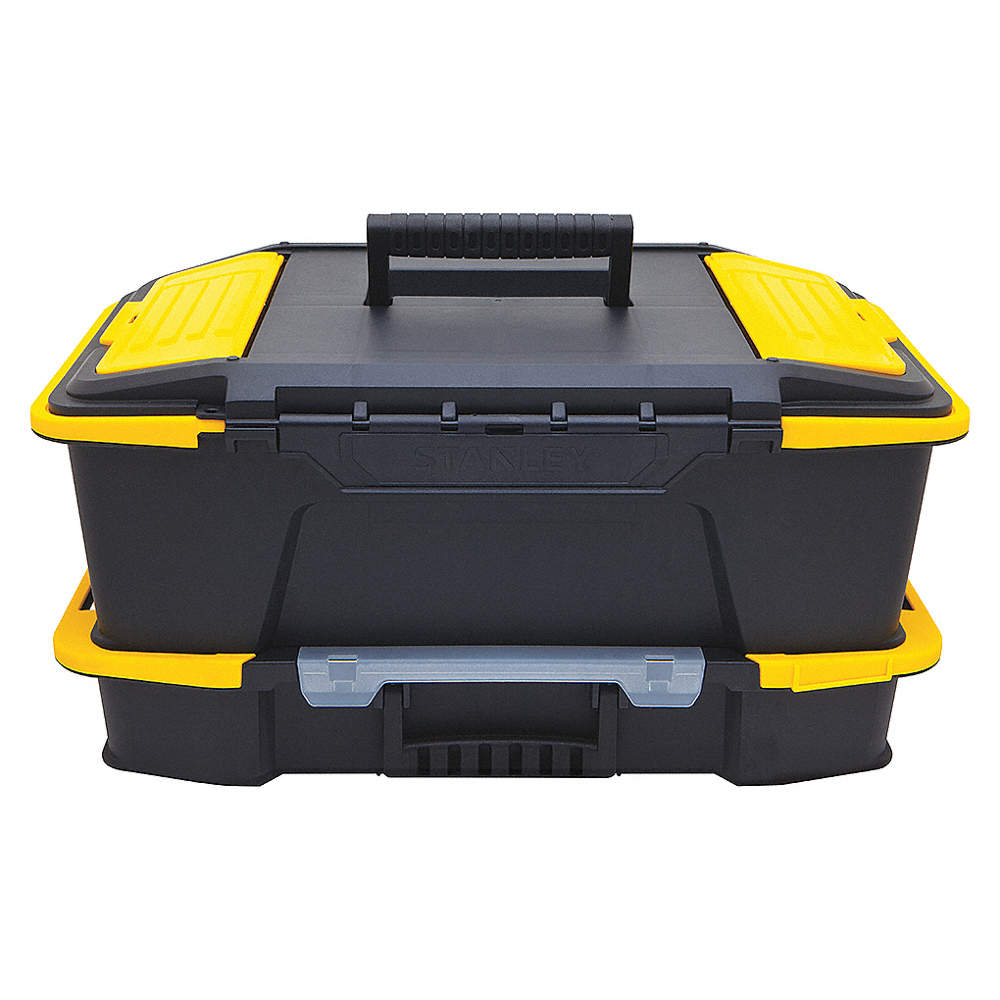 Stanley Hand Tools STST19900 Click & Connect 2-in-2 Deep Tool Box And Organizer 