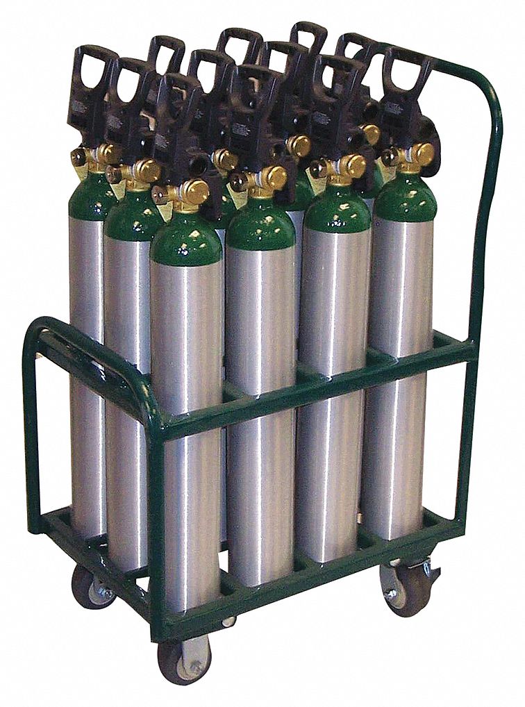 Cylinder Cart,2,400 lbs.,21