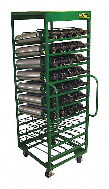 Cylinder Cart,2,400 lbs.,27