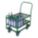 Cylinder Cart,2400lb,17-1/2